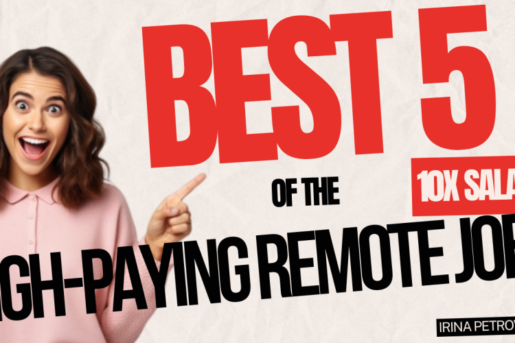 Top 5 High-Paying Remote Jobs 2024 | Work From Home