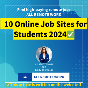 10 Online Job Sites for Students 2024