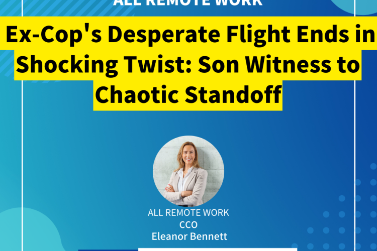 Ex-Cop’s Desperate Flight Ends in Shocking Twist: Son Witness to Chaotic Standoff